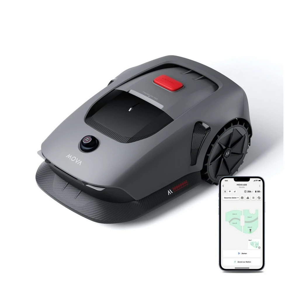Mova Rasenmähroboter MOVA 600 Kit, 600 m², inkl. 5Ah Akku & Ersatzklingen