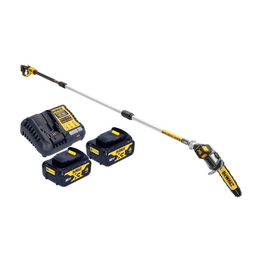 DeWalt Akku-Hochentaster DCMPS 567 M2, 18V, 2x 4,0 Ah Akku, Ladegerät
