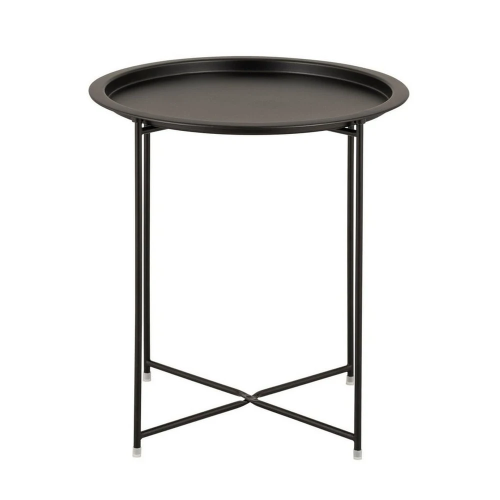 Soma Beistelltisch, 2. Wahl, Metall, 47x51x47 cm, Schwarz