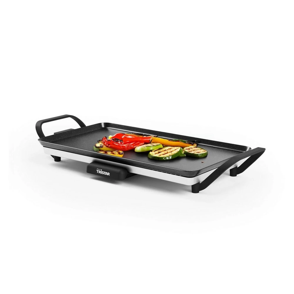 Tristar BP-2667 Tischgrill, 46x26 cm, 2000 W, Einstellbarer Thermostat