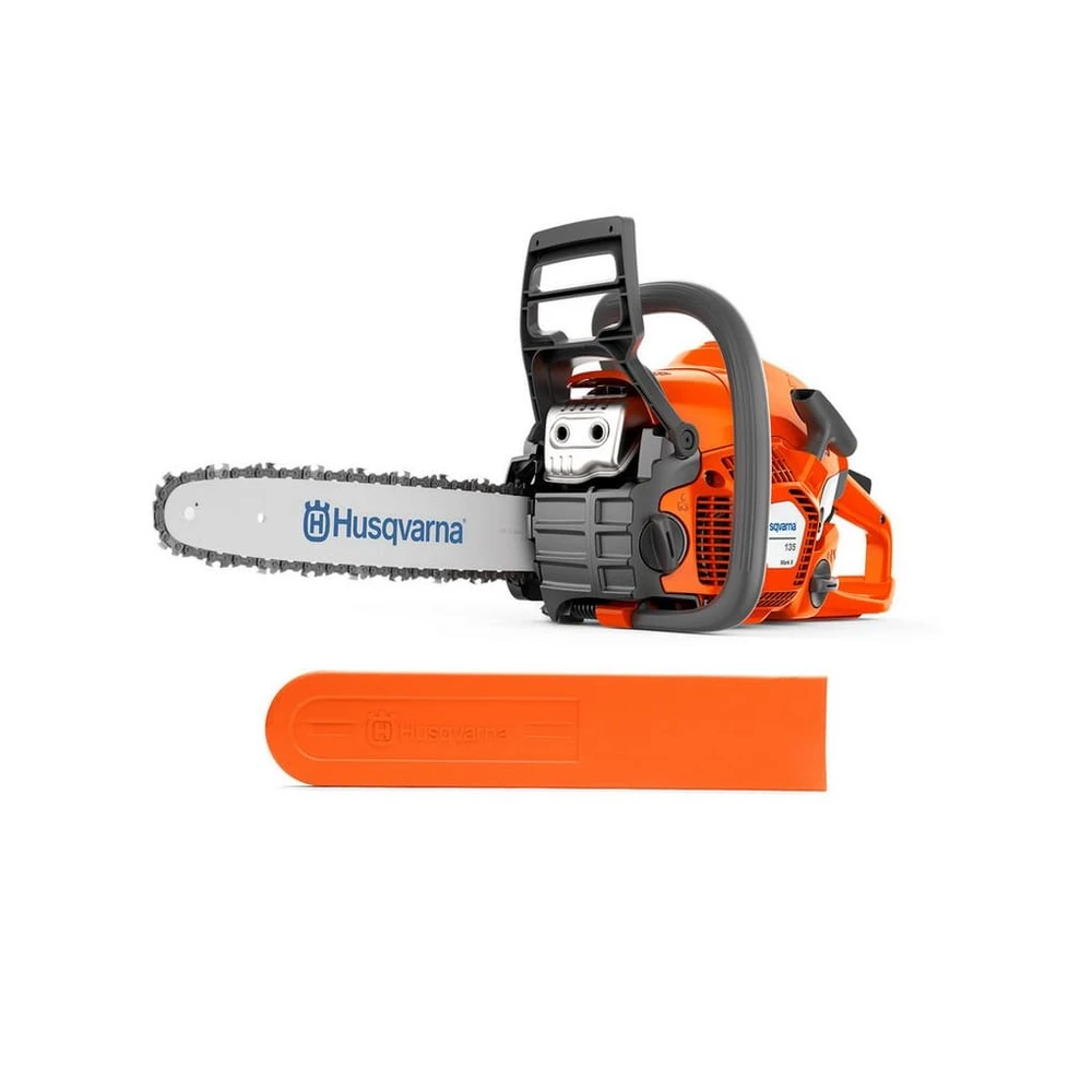 Husqvarna Benzin-Kettensäge 135 Mark II, 35 cm Schwert, 38 cc X-Torq Motor