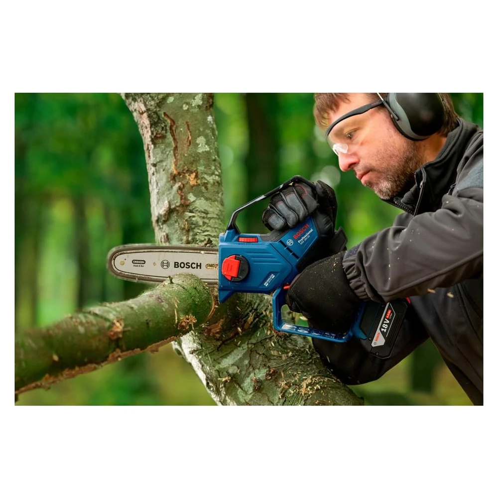 Bosch Professional Akku-Kettensäge Mini GKE 18V-20, 28x51x11 cm, ohne Akku
