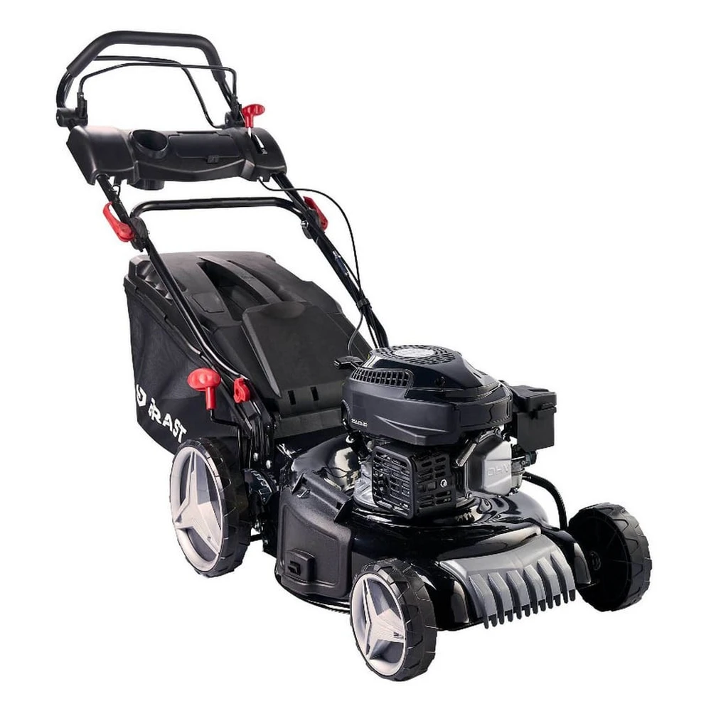 BRAST Benzinrasenmäher BRB-RM-18170, 3,5kW, 46cm, 60L Fangkorb, Stahlgehäuse