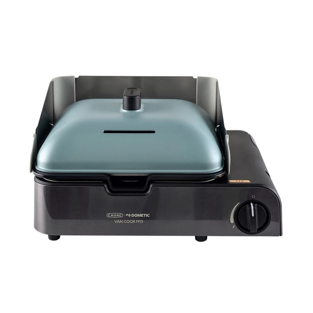 CADAC Van Cook FFD Combo Gasgrill, kompakt, 1,6 kW, mit Deckel