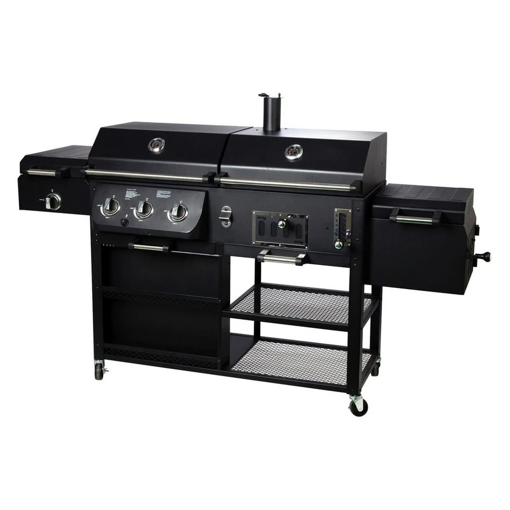 El Fuego Gasgrill Arizona, 203x60x127 cm, 4 Brenner, Infrarot-Seitenbrenner