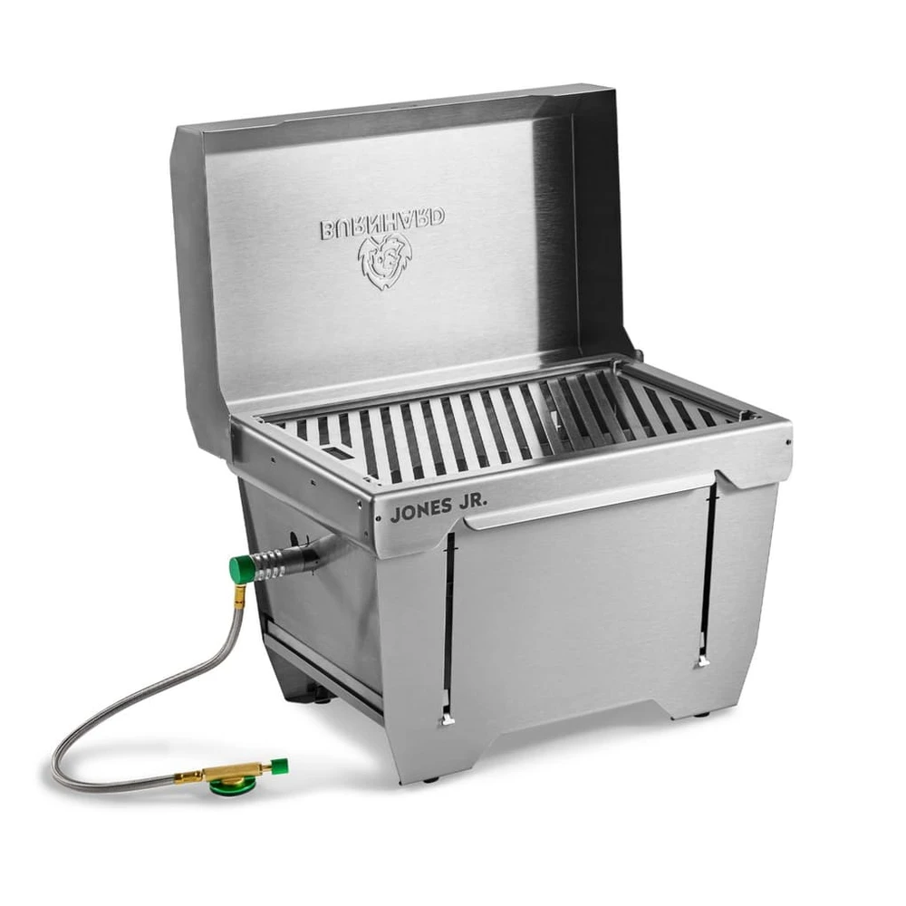 BURNHARD® Gasgrill JONES Jr., Edelstahl, 1-Brenner, 3.2 kW