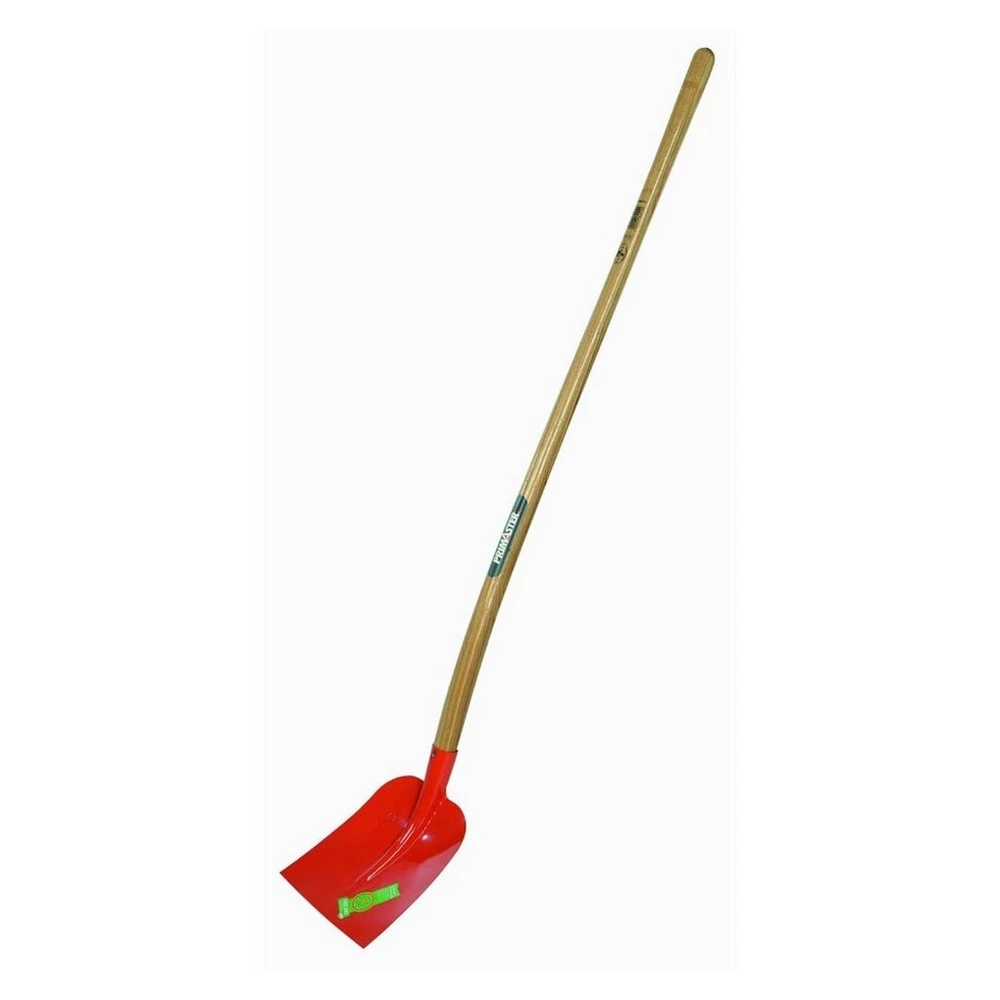 Primaster Holsteiner Schaufel 25 cm, Rot, Eschenstiel, Aluminium