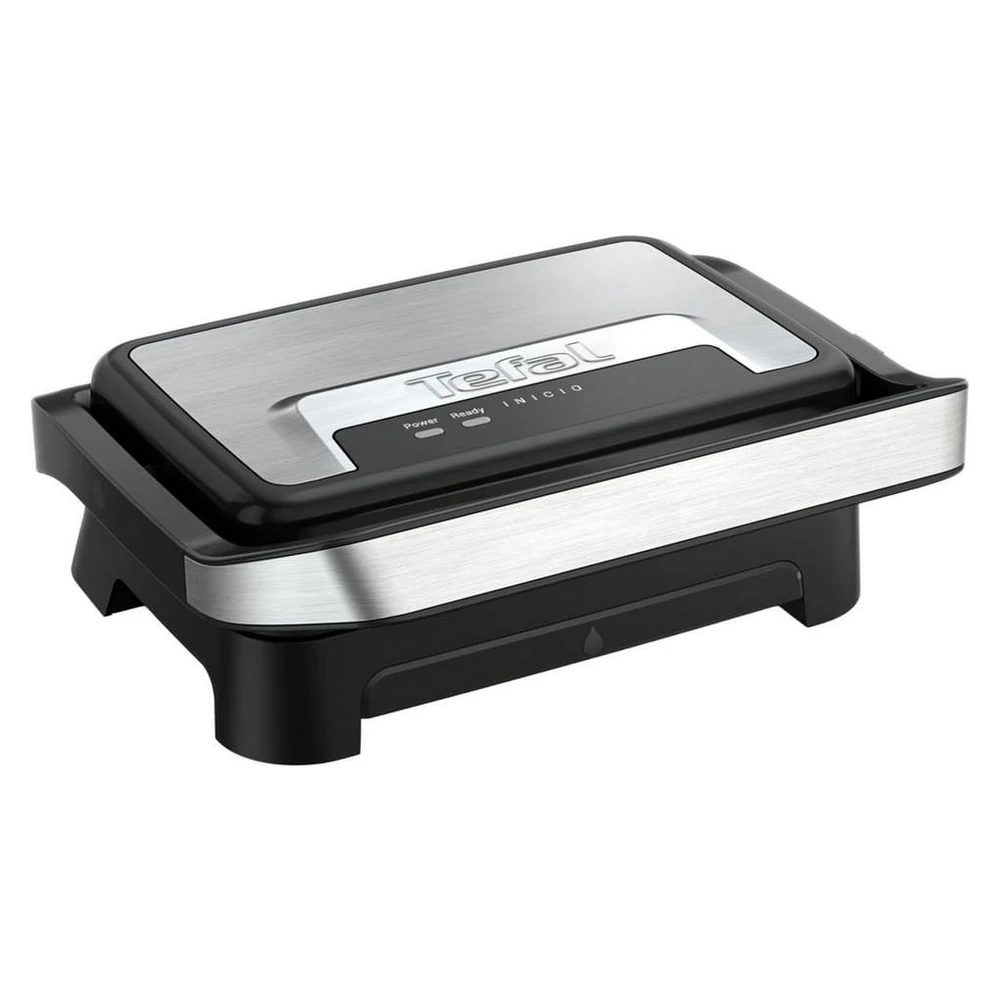 Tefal Kontaktgrill Inicio Compact, 2-in-1, 1000 W, Antihaft, Schwarz
