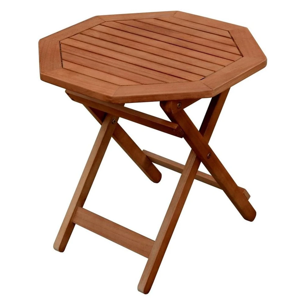 Garden Pleasure Gartentisch MAYFIELD, 50x50x50 cm, Eukalyptus, klappbar