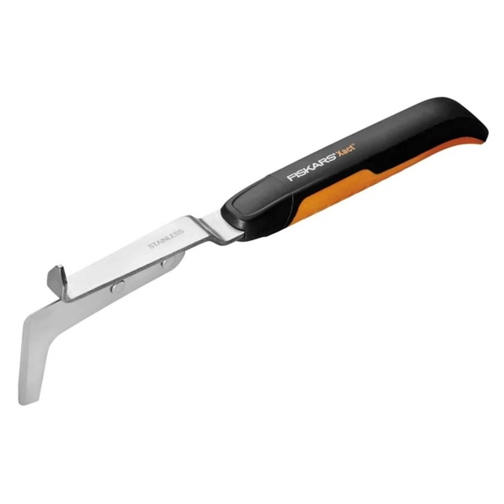 Fiskars Xact Hand-Fugenkratzer, 30mm Edelstahlklinge, SoftGrip Griff