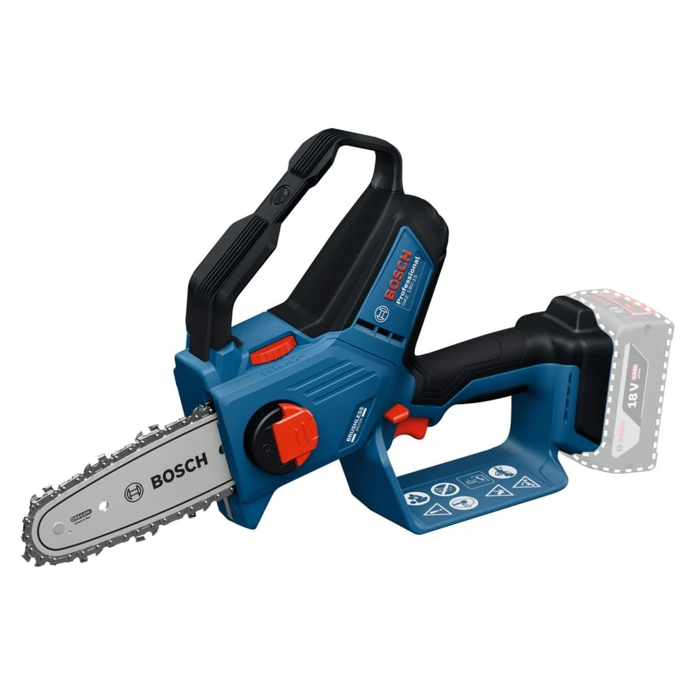 Bosch Professional Akku-Kettensäge Mini GKE 18V-15, 28x51x11 cm, ohne Akku