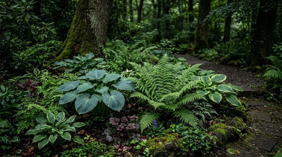 Schattenpflanzen für jeden Gartenbereich